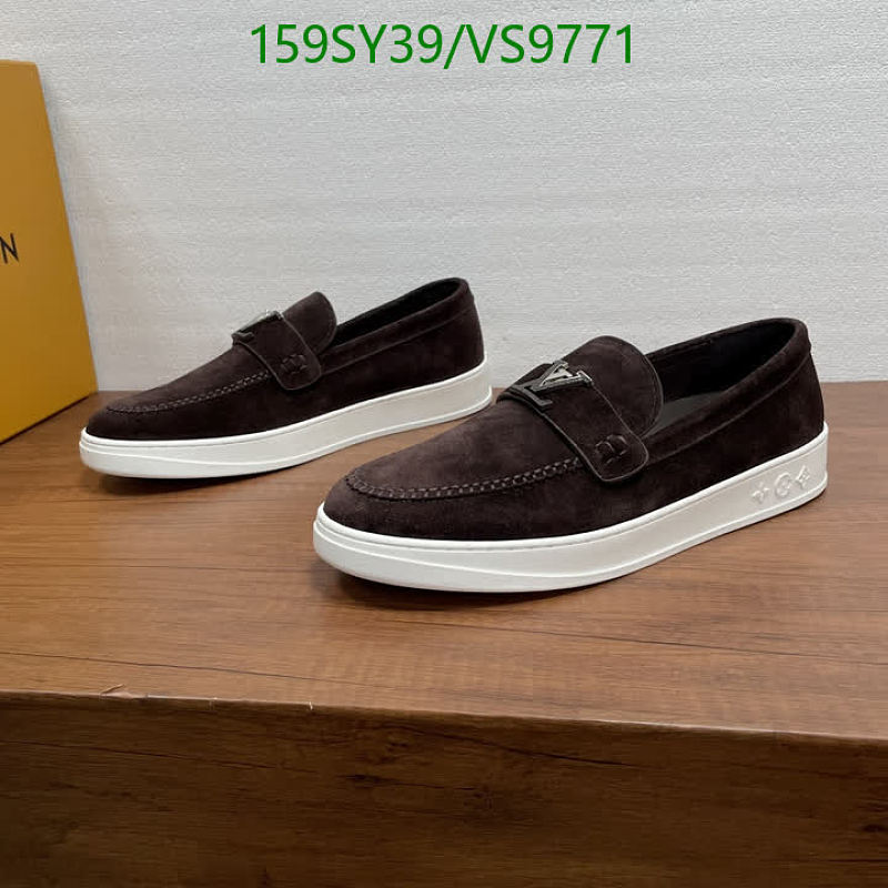 Louis Vuitton Men's Suede Loafers: Premium Cowhide Comfort & Style