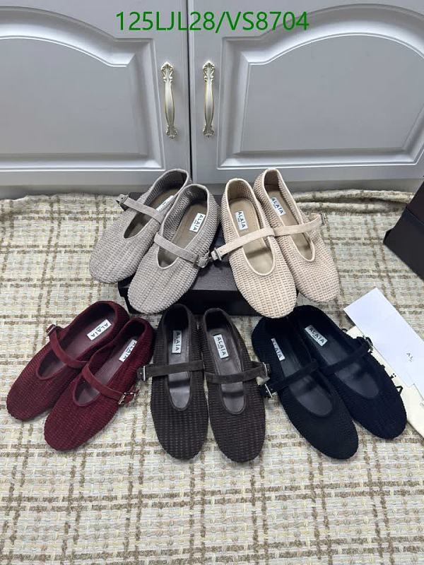 Alaia Women's Mary Jane Flats - Elegant and Versatile Footwear