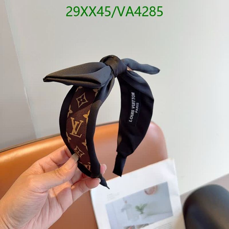 Louis Vuitton Stylish Monogram Bow Headband for Women - Elegant Hair Accessory 4 Louis Vuitton Stylish Monogram Bow Headband for Women - Elegant Hair Accessory