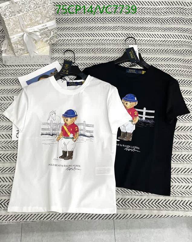 Polo Ralph Lauren Bear Graphic Cotton T-Shirt for Men - Short Sleeve Crew Neck