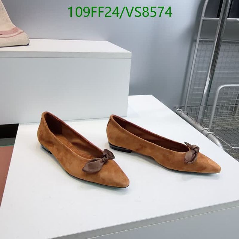 Loro Piana Women's Suede Pointed Toe Flats - Comfortable & Stylish Everyday Shoes