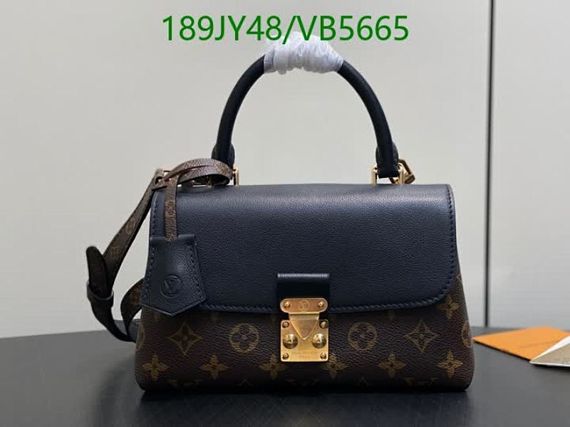 Louis Vuitton Top Handle Flap Bag - Monogram Canvas & Leather Shoulder Bag