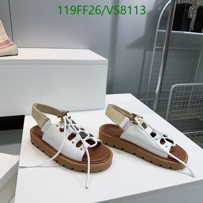 Celinee Women's White Leather Lace-Up Platform Sandals - EU 35-41
