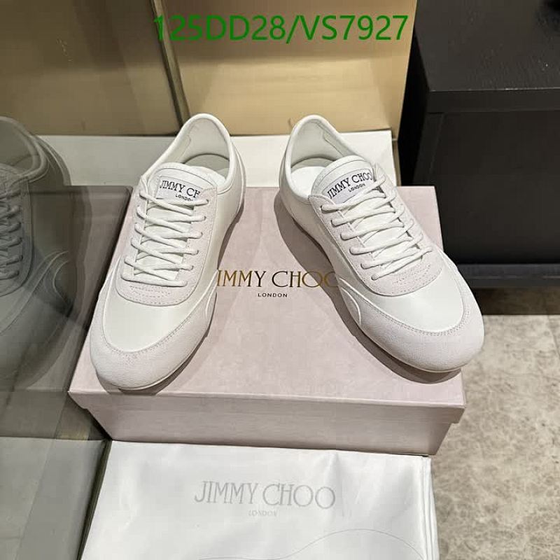 Jimmy Choo Women's White Leather & Suede Low-Top Sneakers - EU 35-40