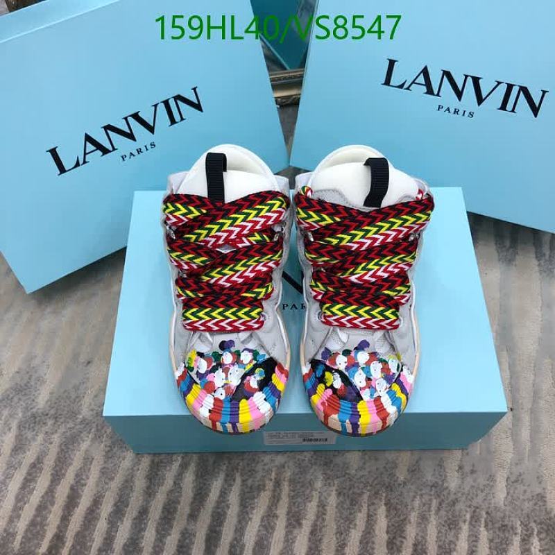 Lanvin Women's Designer Sneakers - Colorful Art Print & Mesh Fabric