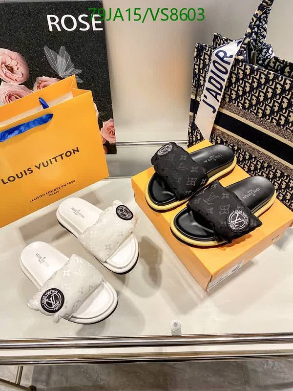 Louis Vuitton Men's Denim Sheepskin Slides - Luxury Comfort