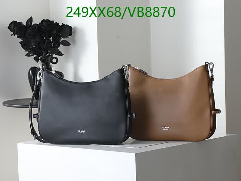 Prada Calf Leather Shoulder Bag - Mirror Quality VB8870