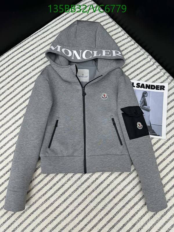 Moncler Women's Full-Zip Hoodie - Premium Cotton Blend for Everyday Comfort