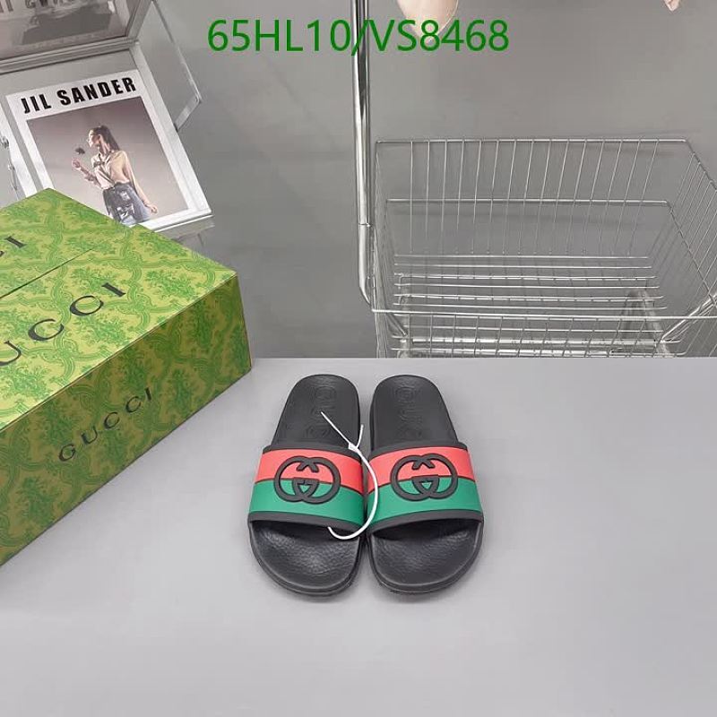 Gucci Women's Slides - Iconic GG Logo Slip-On Sandals