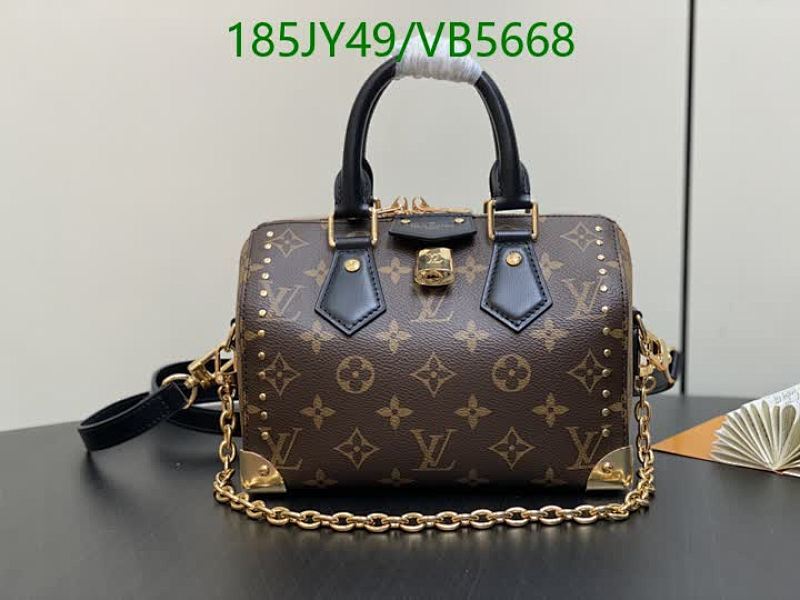 Louis Vuitton Speedy Bandoulière 20 Handbag - Monogram Canvas with Leather Trim