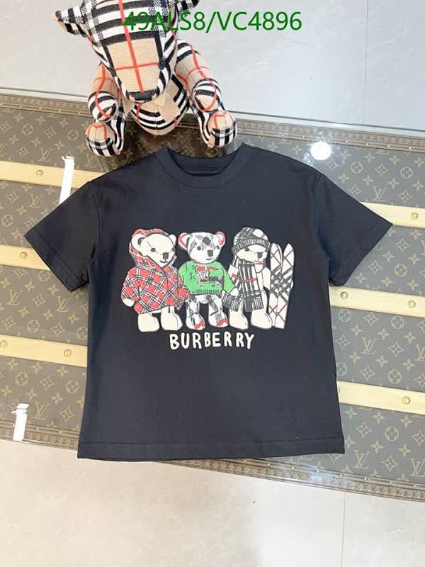 Burberry Kids' Cotton Bear Graphic T-Shirt - Stylish & Comfortable VC4896