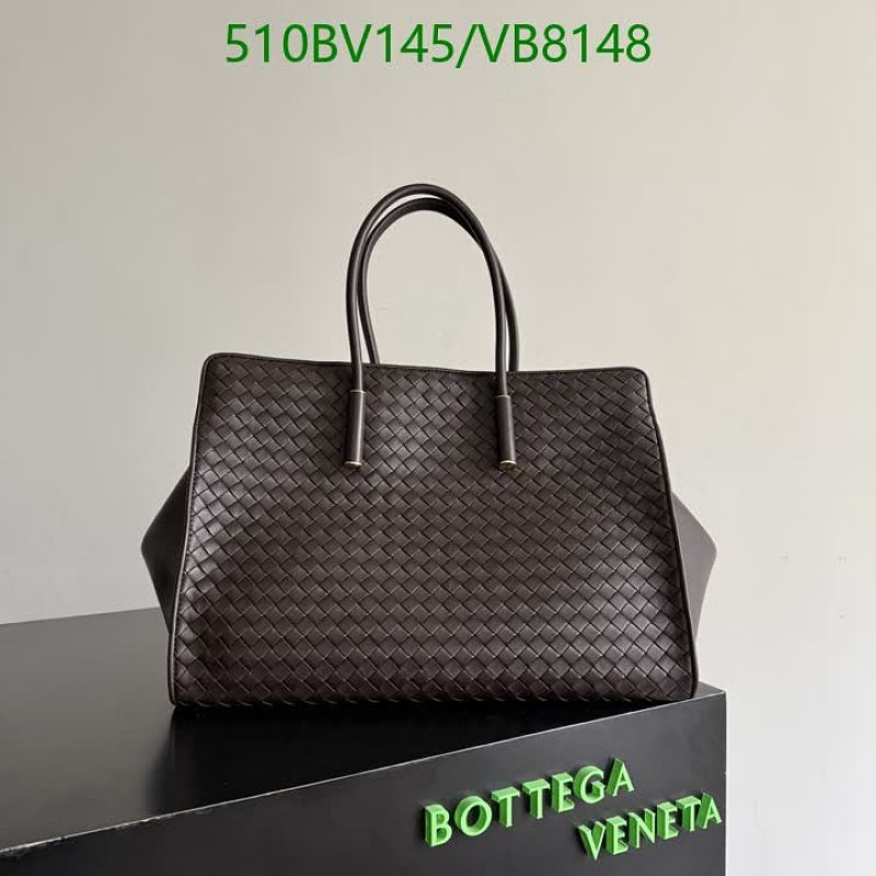 Bottega Veneta Brown Intrecciato Leather Tote Bag