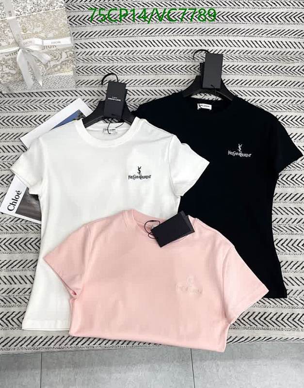 Yves Saint Laurent Classic Cotton T-Shirt - Comfortable & Stylish Everyday Wear