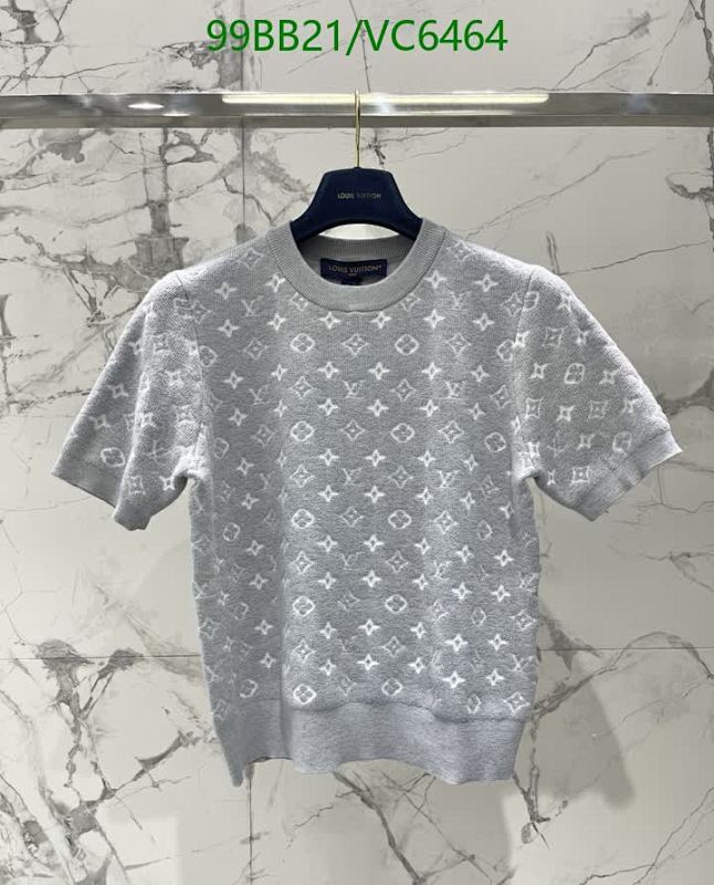 Louis Vuitton Knitted Monogram Short Sleeve T-Shirt for Men - Premium Quality