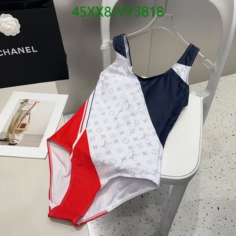 Louis Vuitton One-Piece Swimsuit for Women - Stylish Monogram Design