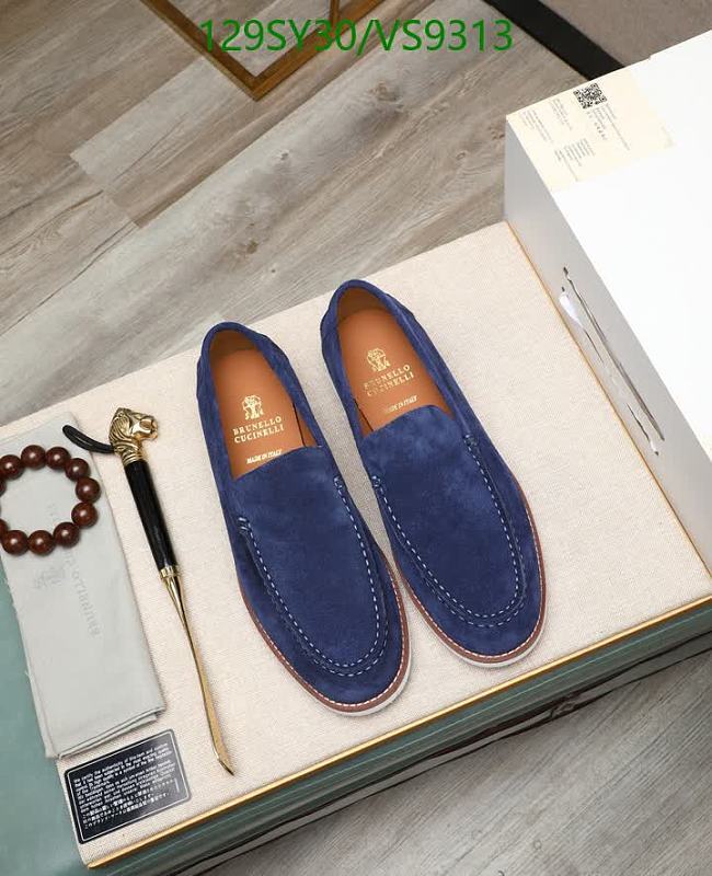 Brunello Cucinelli Men's Suede Loafers - Blue