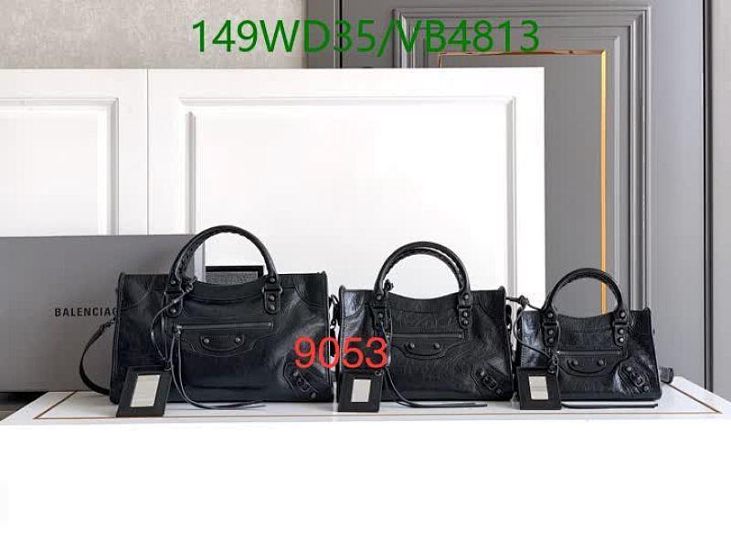 Balenciaga Classic City Tote Bag - Genuine Leather Handbag for Women