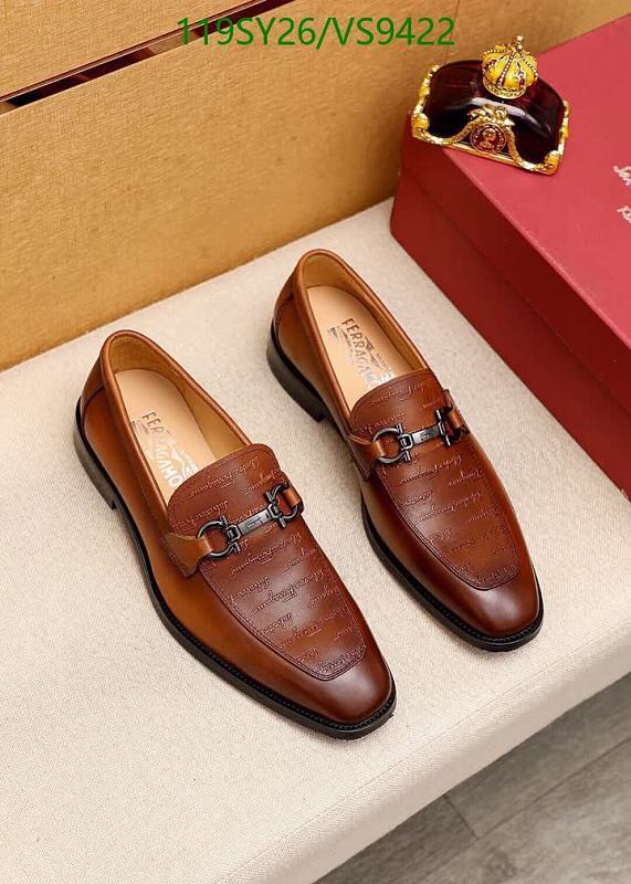 Salvatore Ferragamo Men's Calf Leather Loafers - Brown