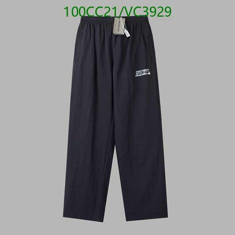 Balenciaga Men's Relaxed Fit Lounge Pants - Comfortable & Stylish Athletic Wear