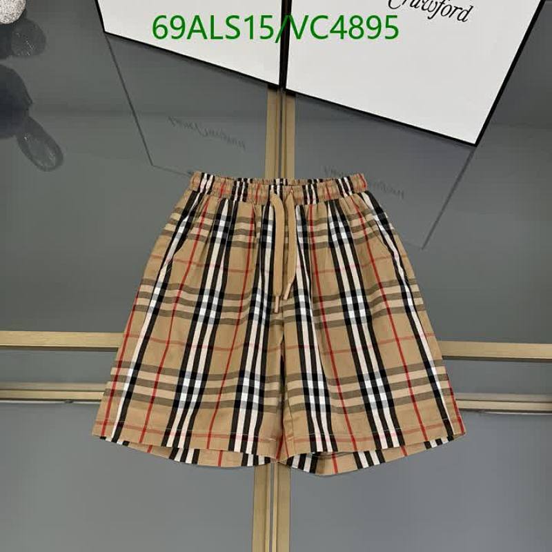 Burberry Kids' Plaid Cotton Shorts - Comfortable & Stylish Everyday Wear