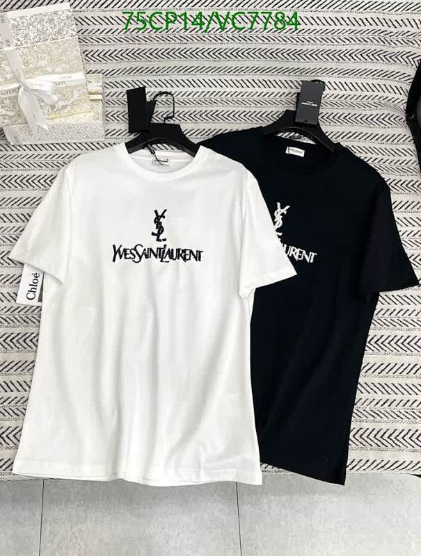 Yves Saint Laurent Classic Logo T-Shirt - Premium Cotton, S-L Sizes