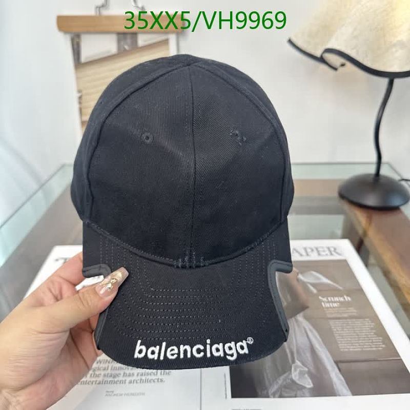 Balenciaga Unisex Adjustable Cotton Baseball Cap with Embroidered Logo