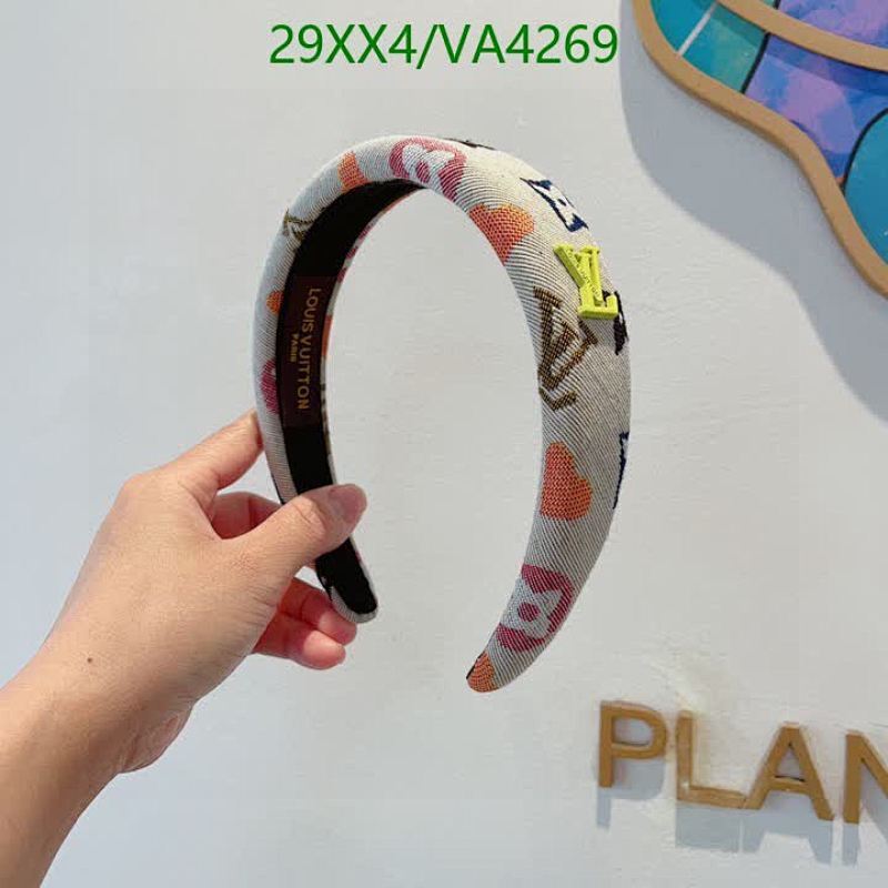 Louis Vuitton Monogrammed Padded Headband in Multicolor Fabric - Stylish Hair Accessory