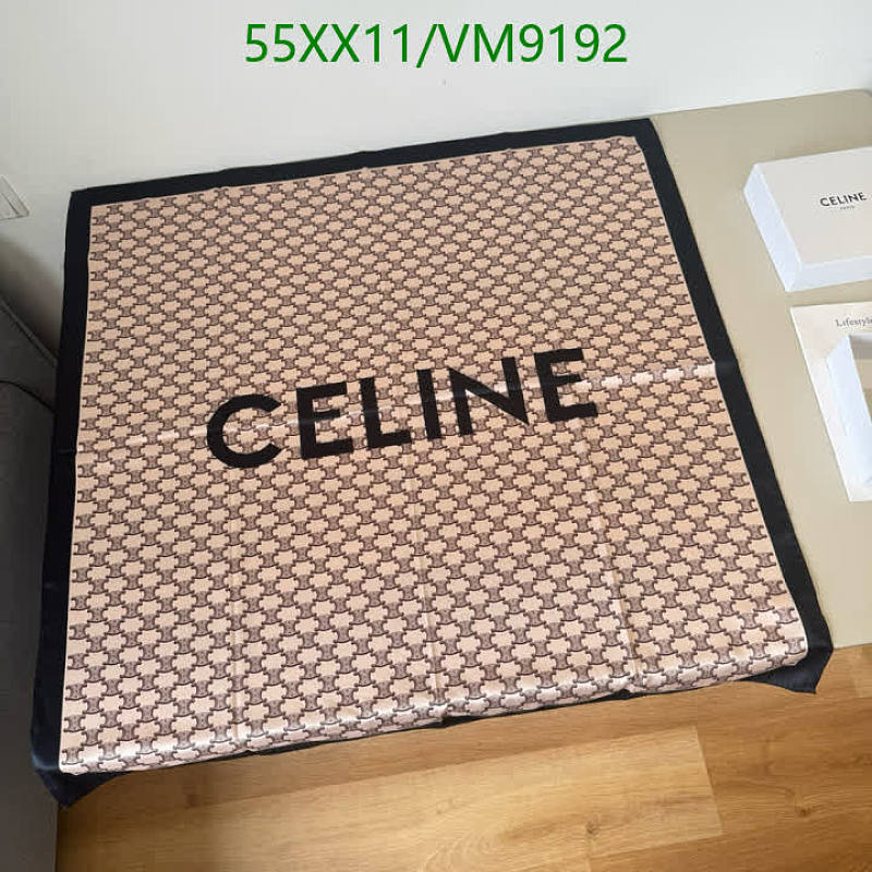 Celine Silk Scarf 90x90cm