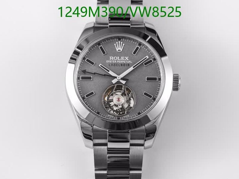 Rolex Oyster Perpetual Label Noir Automatic Mechanical Watch