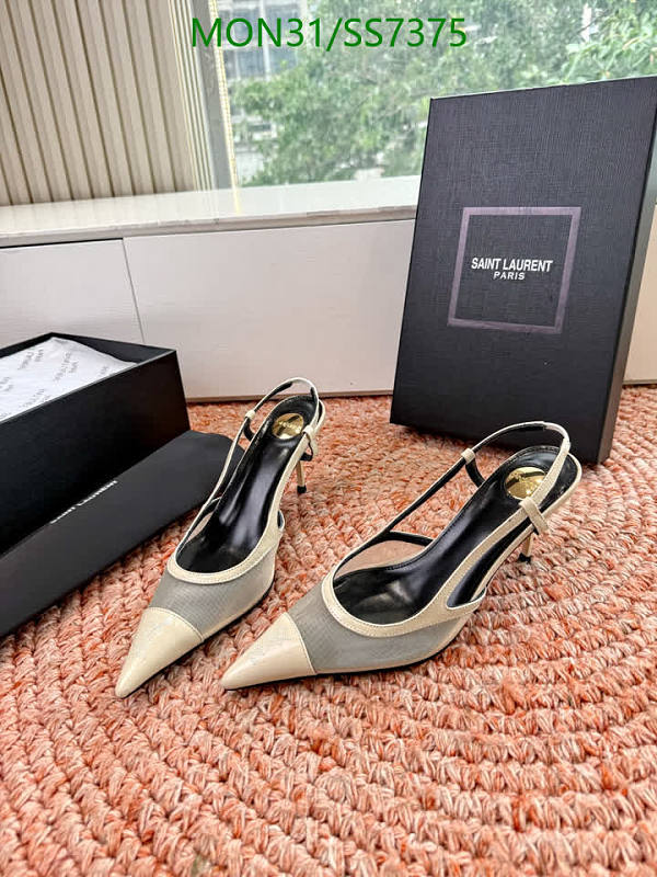 Yves Saint Laurent Women's Slingback Heels - Genuine Leather
