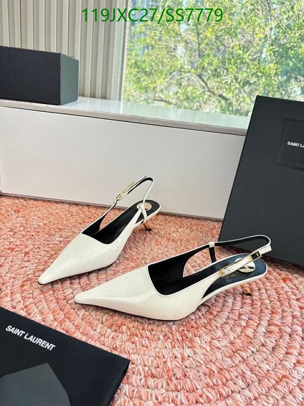 Yves Saint Laurent Women's Patent Leather Slingback Heels