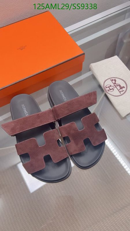 Hermès Women's Brown Suede H-Sliding Sandals - EU 35-43