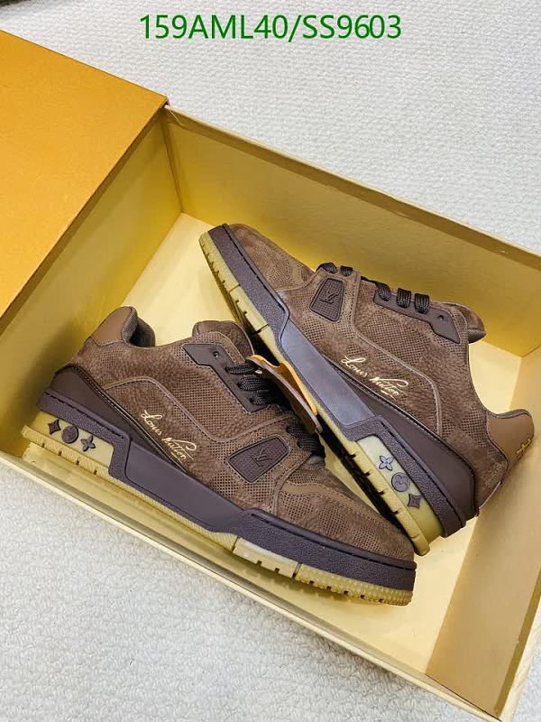 Louis Vuitton Men's Suede & Mesh Low-Top Sneakers - Brown