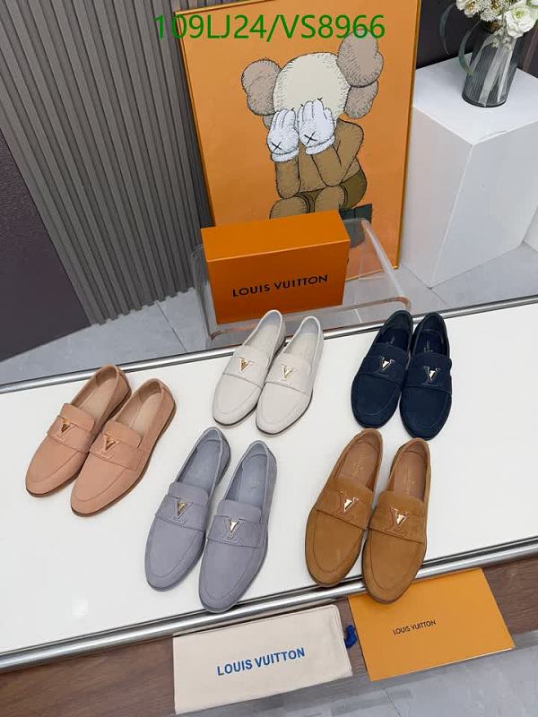 Louis Vuitton Women's Matte Leather Loafers - Elegant & Versatile Footwear 6 Louis Vuitton Women's Matte Leather Loafers - Elegant & Versatile Footwear