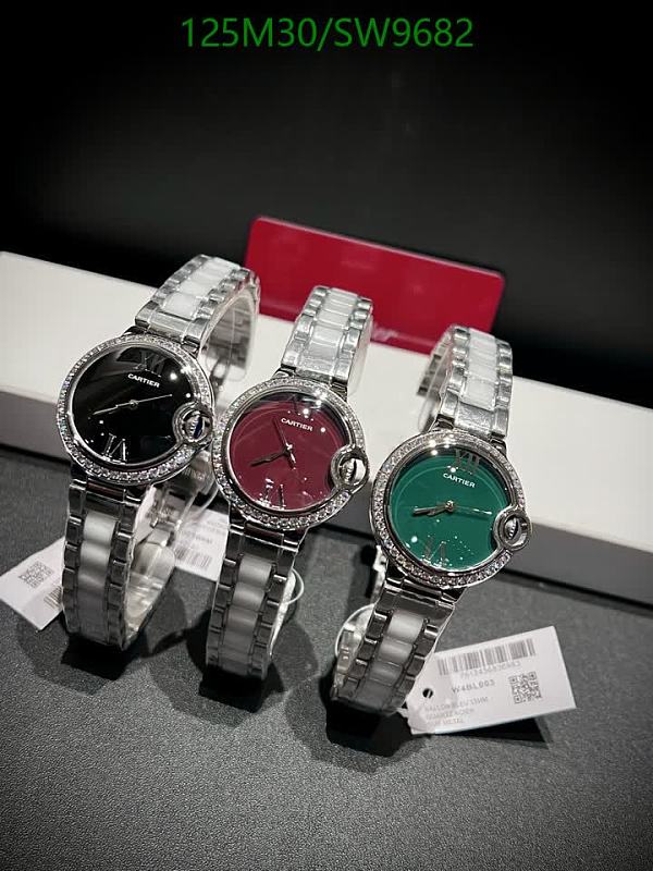 Cartier Women's Quartz Watch - 33MM Stainless Steel & Ceramic