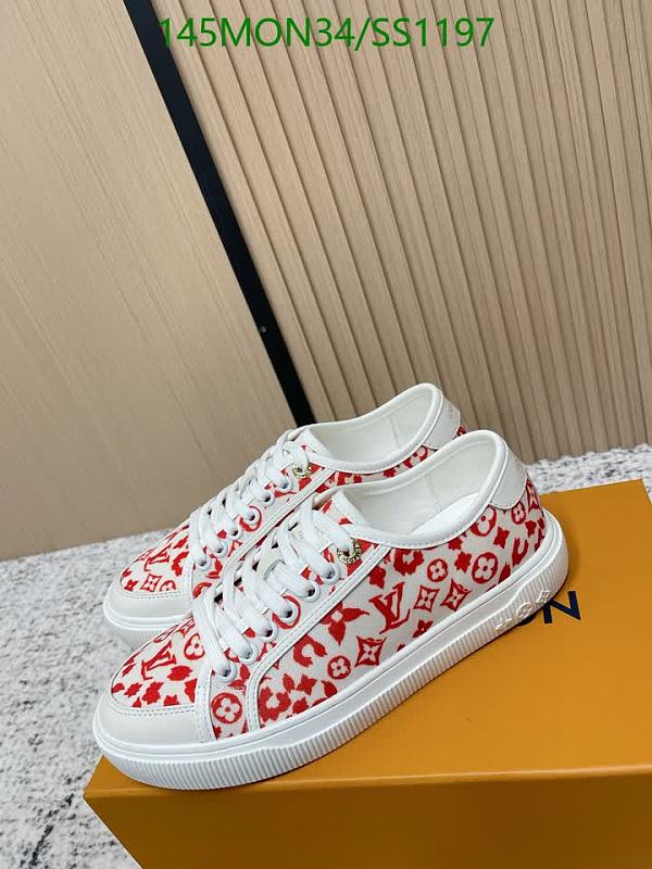 Louis Vuitton Women's Canvas Low-Top Sneakers