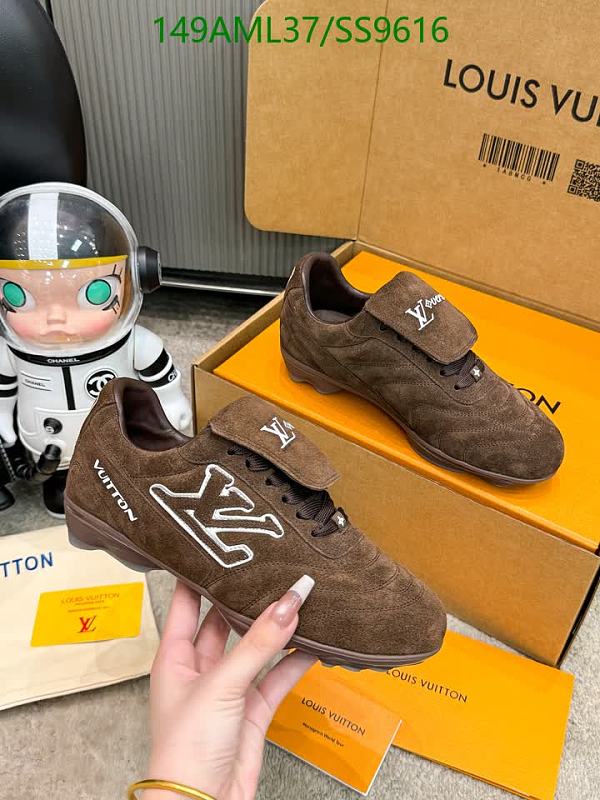 Louis Vuitton Women's Suede Soccer-Inspired Sneakers