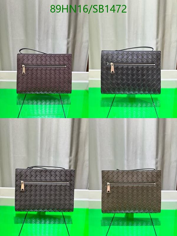 Bottega Veneta Intrecciato Leather Clutch Bag - Luxury Designer Pouch
