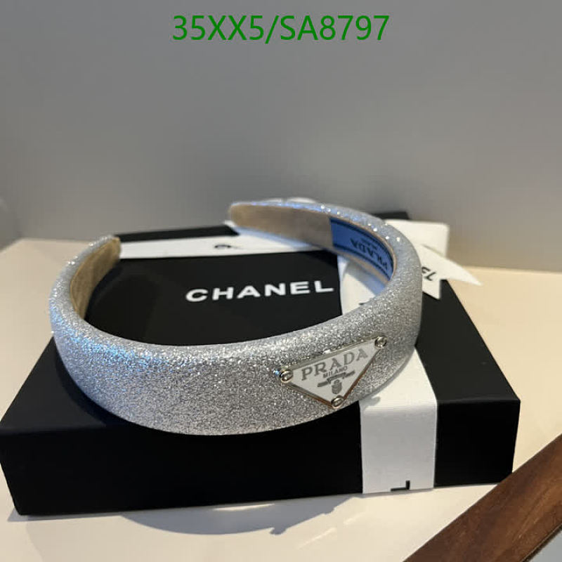 Prada Glitter Headband - Sparkle and Shine 13 Prada Glitter Headband - Sparkle and Shine