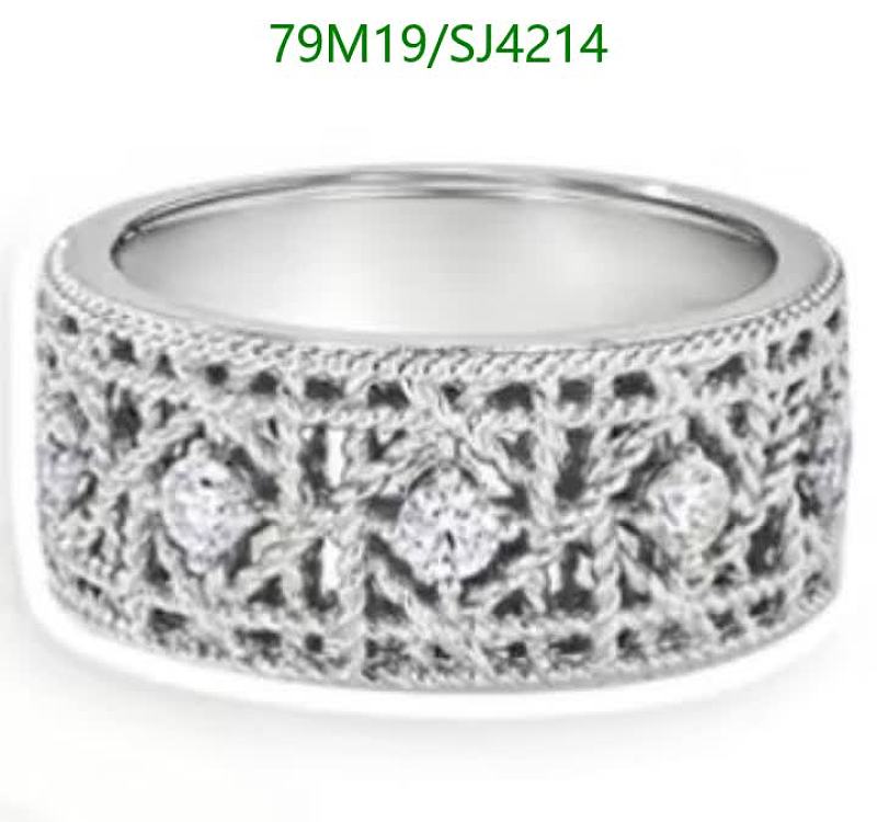 Dior® Women's Elegant Diamond Lace Band Ring