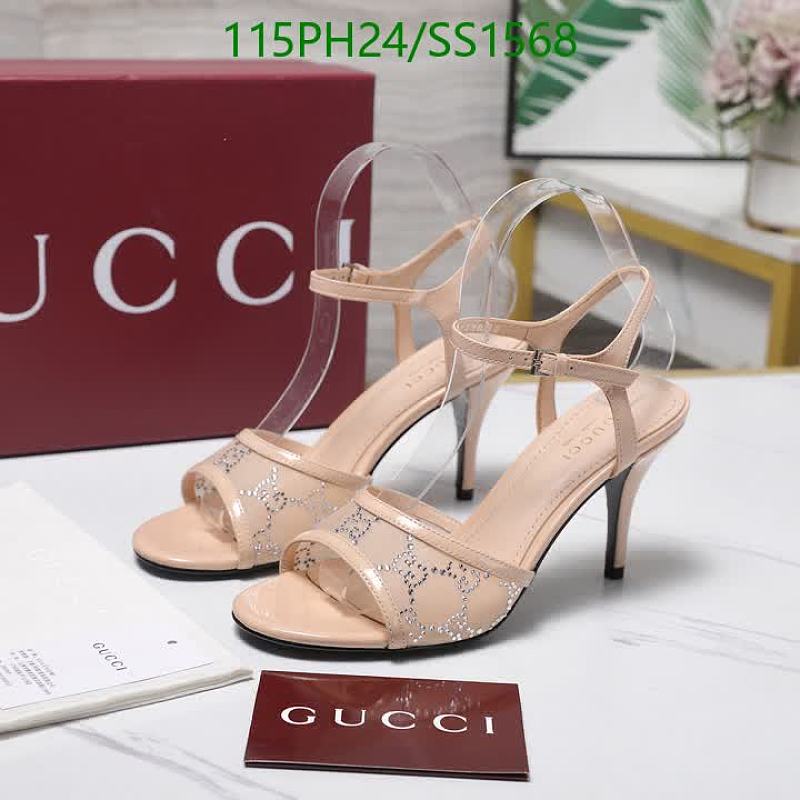 Gucci Women's Nude Mesh & Sheepskin Stiletto Heeled Sandals