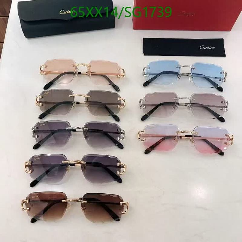 Cartier Rimless Square Sunglasses for Men and Women
