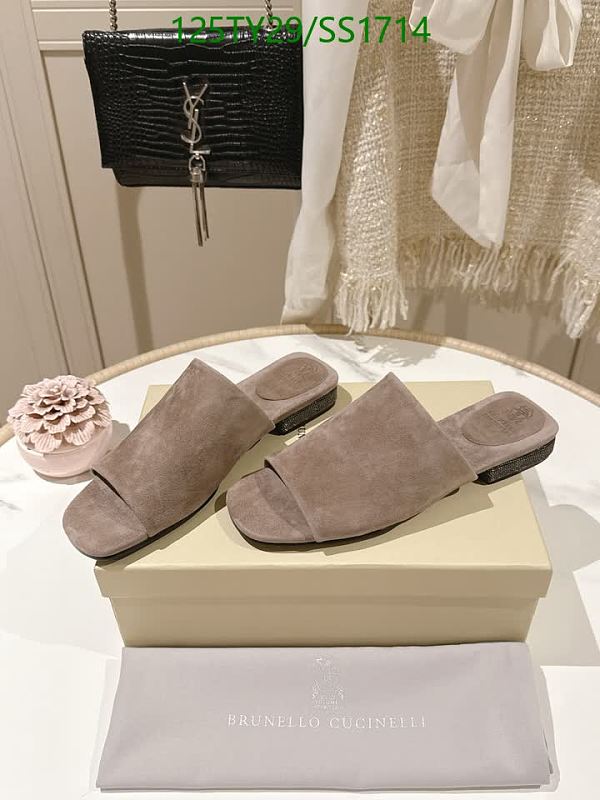 Brunello Cucinelli Women's Suede Slip-On Mules - EU 35-42