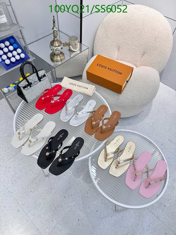 Louis Vuitton Women's Sheepskin Flip-Flop Sandals - EU 35-43