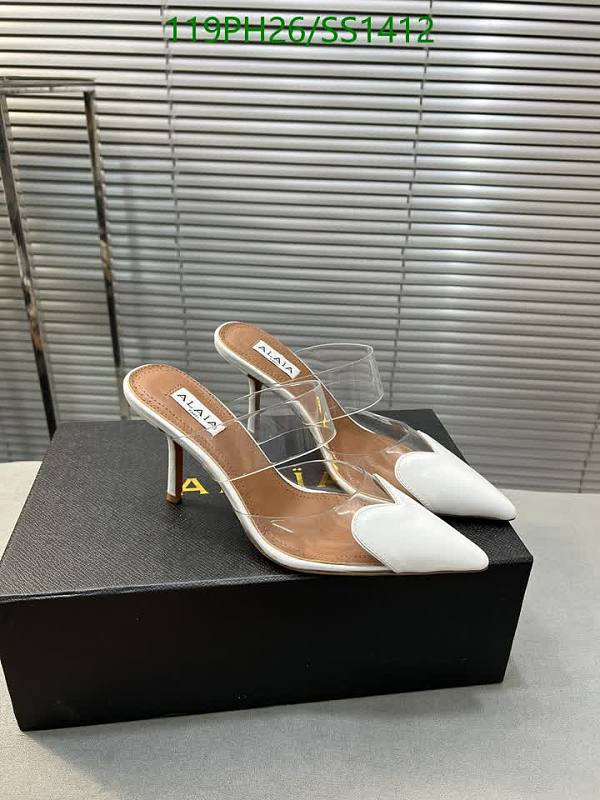 Alaïa Women's White Calf Leather Pumps - Elegant Heels