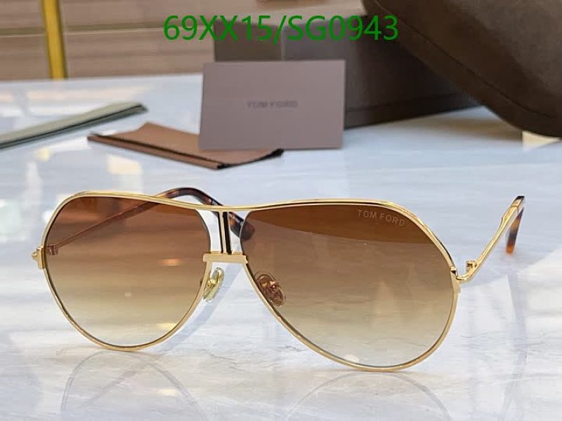 Tom Ford Aviator Sunglasses for Men and Women | Gold Frame