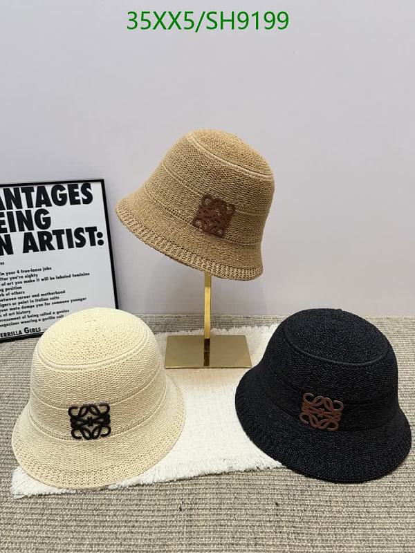 Loewe Anagram Bucket Hat - Stylish Woven Hat for All Seasons