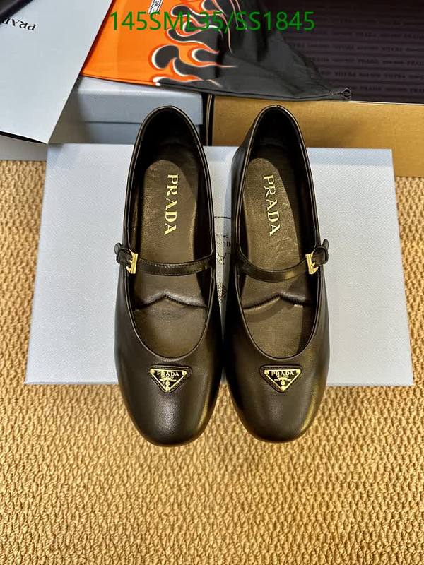 Prada Women's Mary Jane Flats - Sheepskin Leather Shoes