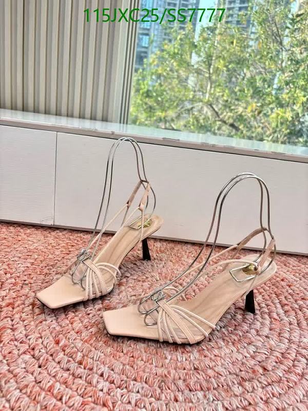Yves Saint Laurent Women's Silk & Leather Slingback Heels