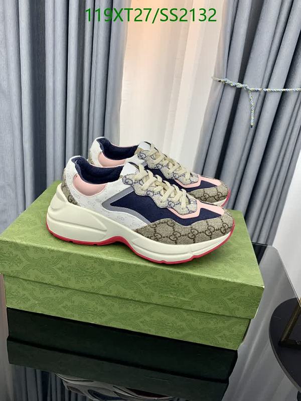 Gucci Women's GG Canvas & Leather Chunky Sneakers